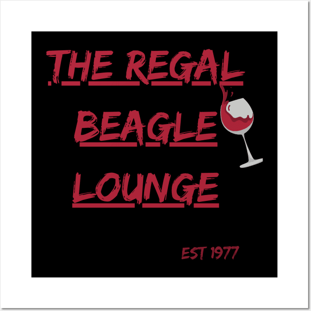 regal beagle lounge Wall Art by smailyd